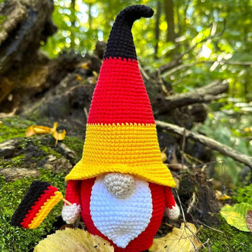 Patriotic gnome of Germany (boy)