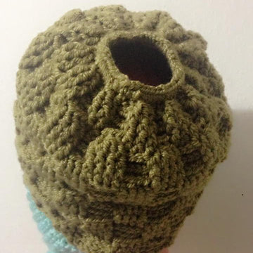 Messy Bun Hat Crochet Pattern, HADLEY