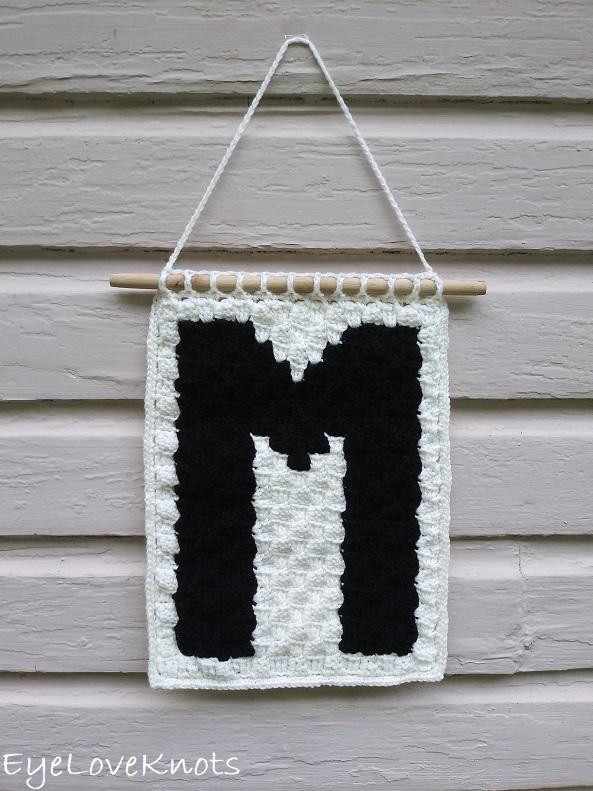 C2C Alphabet Wall Hanging