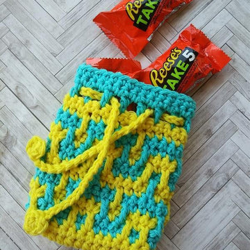 Amaze Me Mosaic Soap Cozy (or Small Gift Bag)