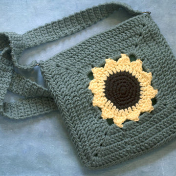 Cross Body Sunflower Purse