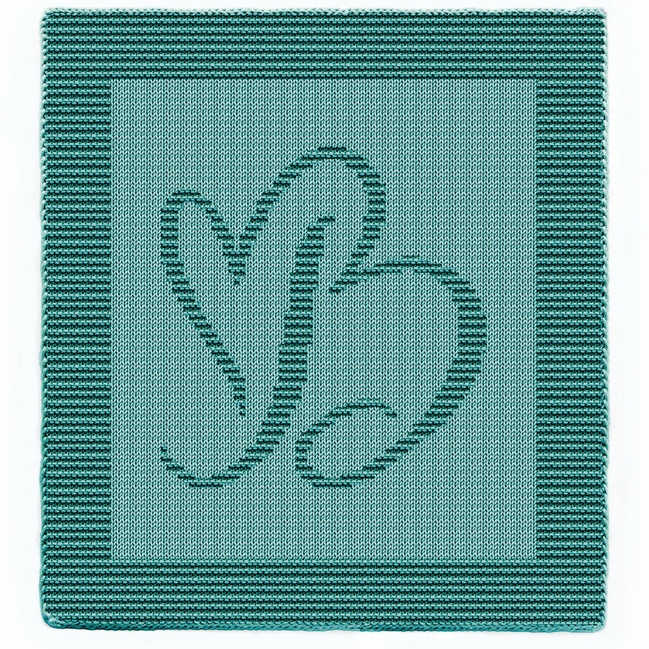 Knitting Pattern Calligraphic Letter B
