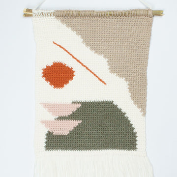 Abstract Mound Wall Hanging