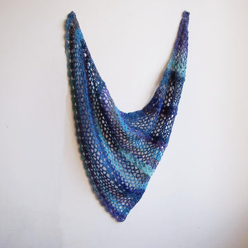 DiagonallY triangle shawl