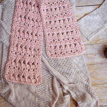 Winter Blush Beanie & Scarf
