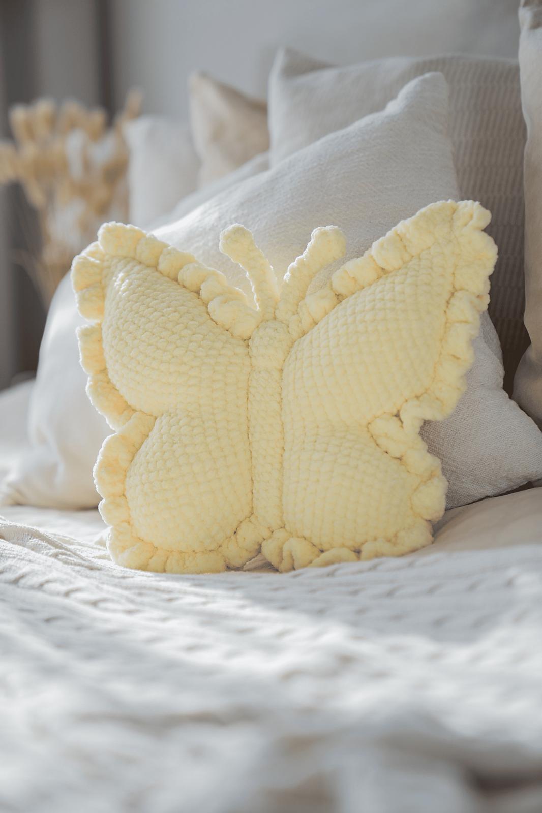 Butterfly pillow