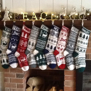 Mix-it-Up Christmas Stocking Stranded Colorwork