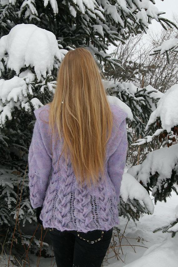 Purple Winter in Wonderland