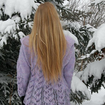 Purple Winter in Wonderland