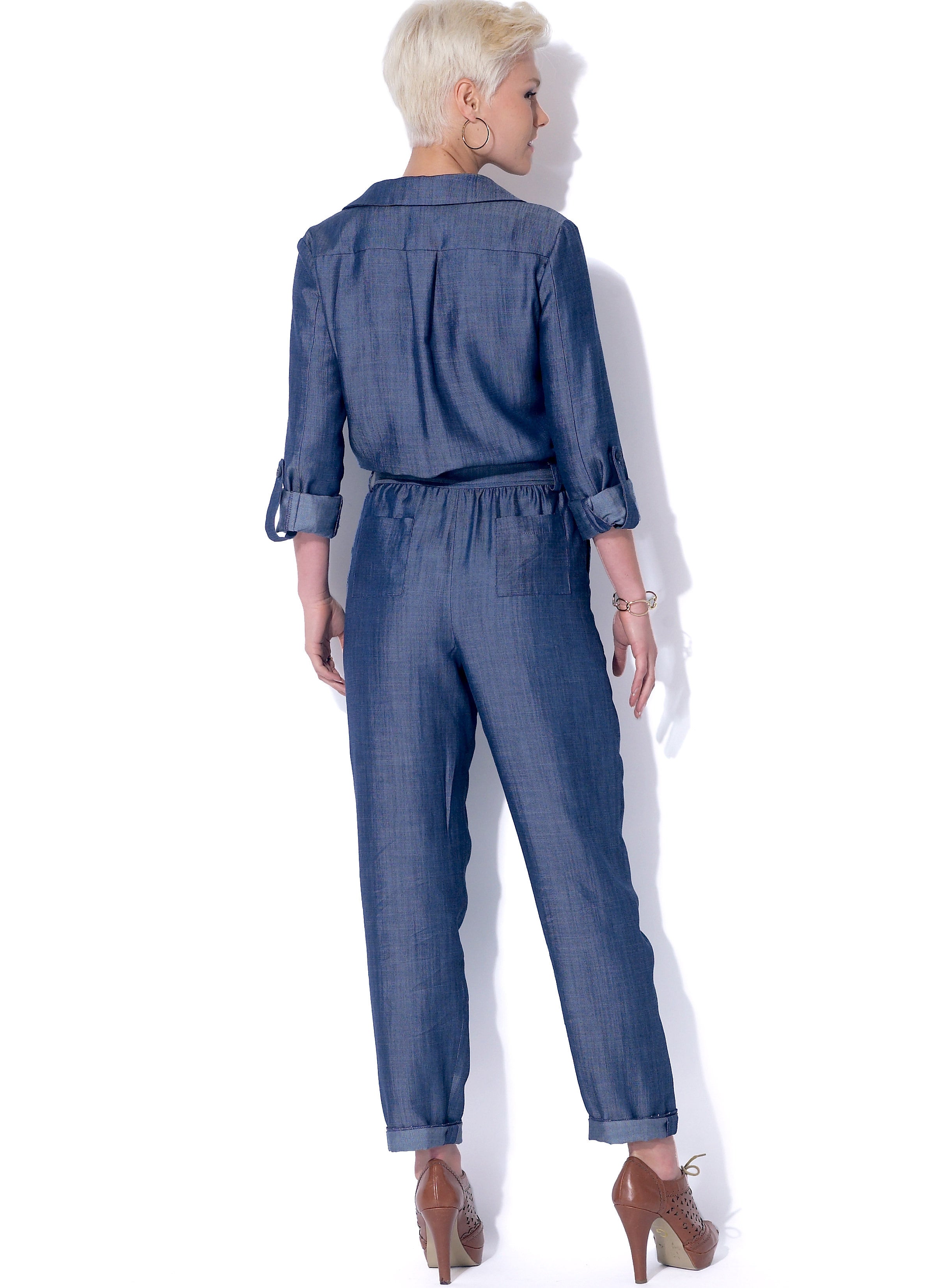 McCall's Misses' Button-Up Rompers and Jumpsuits M7330 - Sewing Pattern