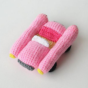 Cabrio Car Crochet Pattern, Cabriolet Car