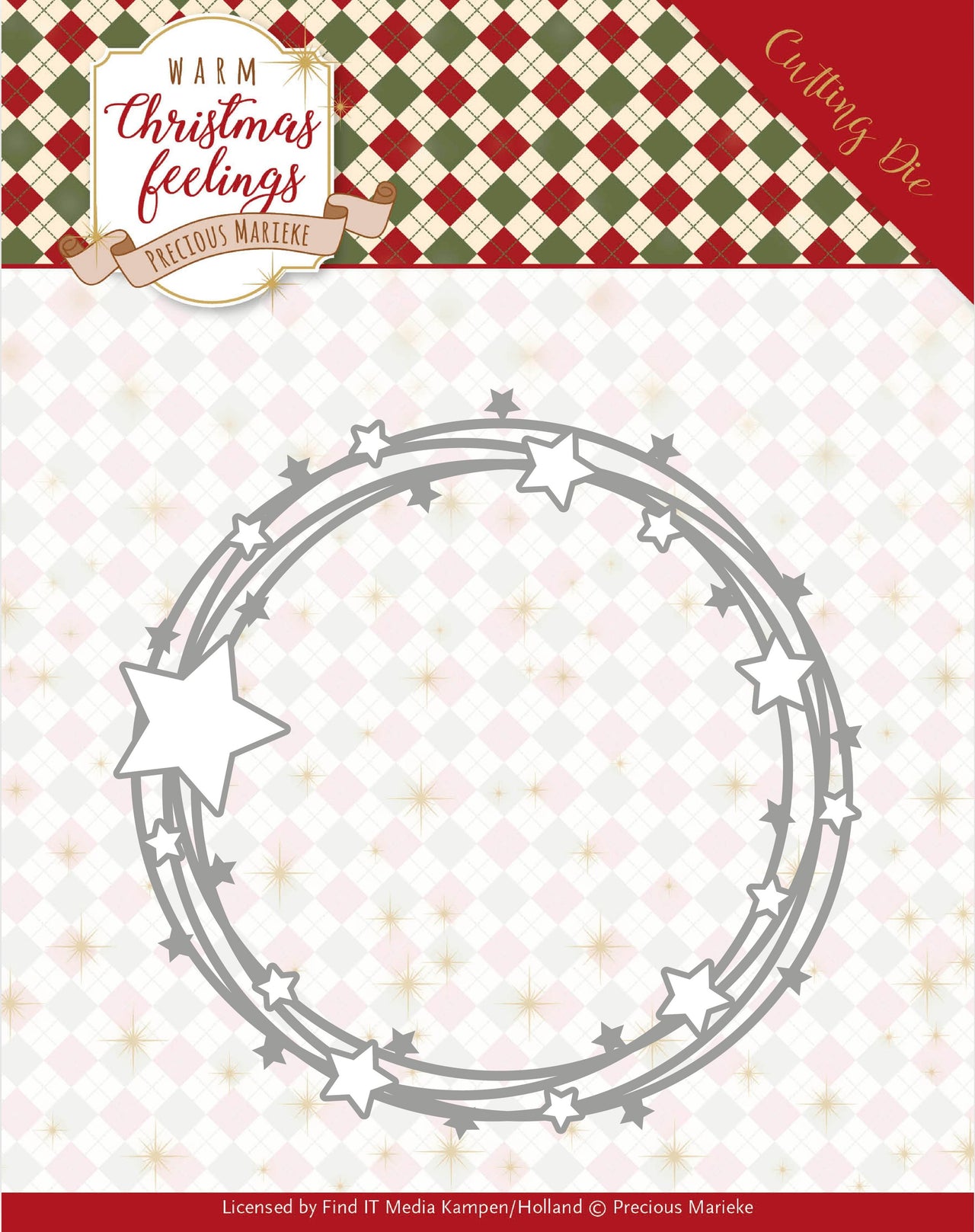 Find It Trading Precious Marieke Die - Star Circle, Warm Christmas Feelings