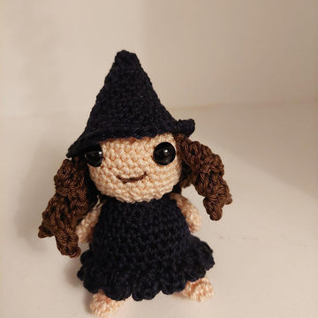 Witch with cat