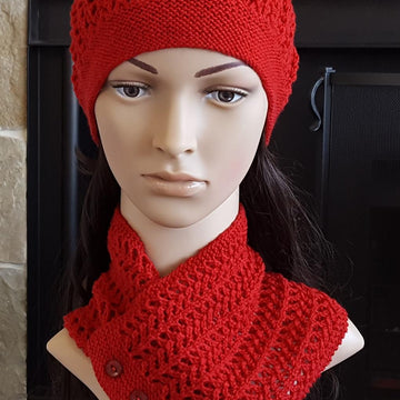 Suzanne - 4ply scarf and beanie