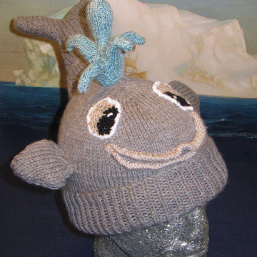 There She Blows Whale Beanie Hat