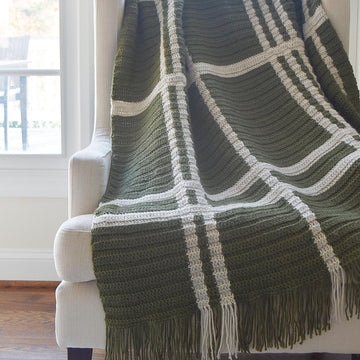 Rustic Tartan LITE Throw