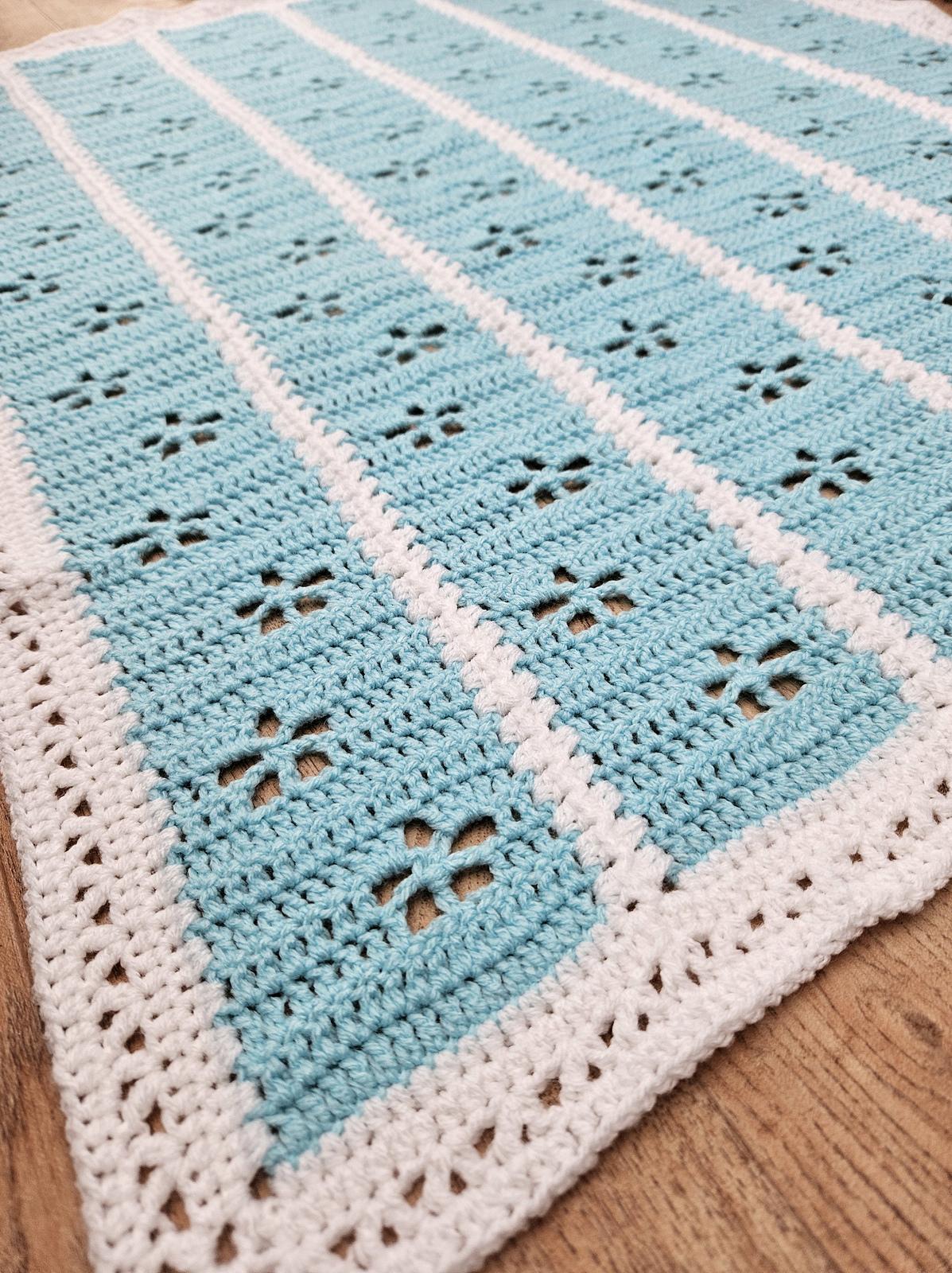 Flower Mile A Minute Blanket