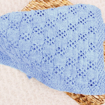 Chequered Baby Blanket #628
