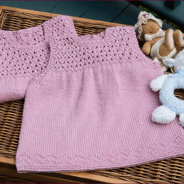 Aelwen Baby Dress Knitting Pattern