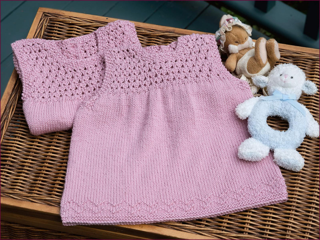 Aelwen Baby Dress Knitting Pattern