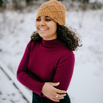 Diamonds Beanie, Slouch, Messy Bun & Ear Warmer