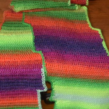 Retro Panel Scarf
