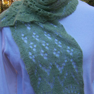 Trees in Snow (cashmere scarf)