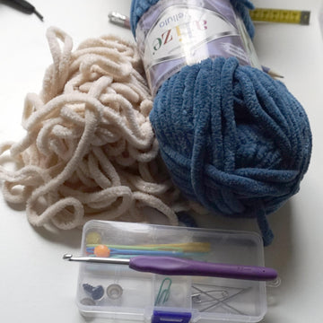 Crochet Pattern Fluffin the Whale!