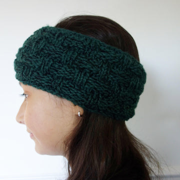Woven Look Headwarmer
