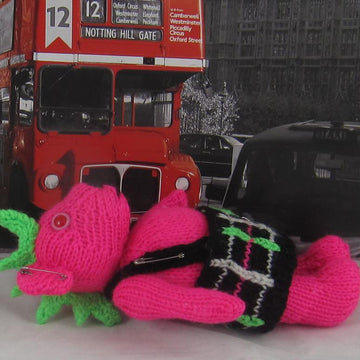 Punk Rocker Teddy Bear Toy