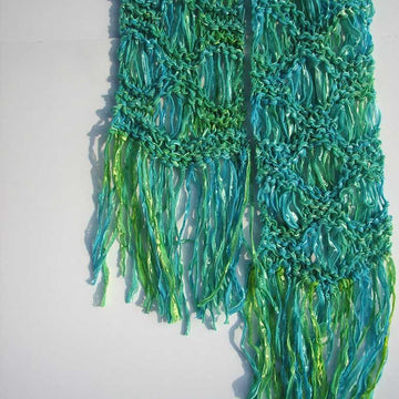 Ripple Drop-Stitch Scarf