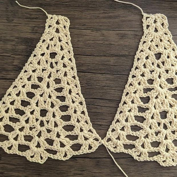Light Beige Crochet Mesh Dress-Beach Cover-Up
