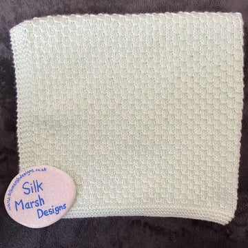 Joshua Baby Blanket Knitting Pattern (3 sizes)