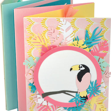 Sizzix Thinlits Dies By Courtney Chilson 18/Pkg - Jungle Shadow Box