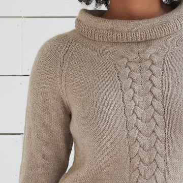 Dunwich Jumper - Knitting Pattern For Women in Debbie Bliss Aymara