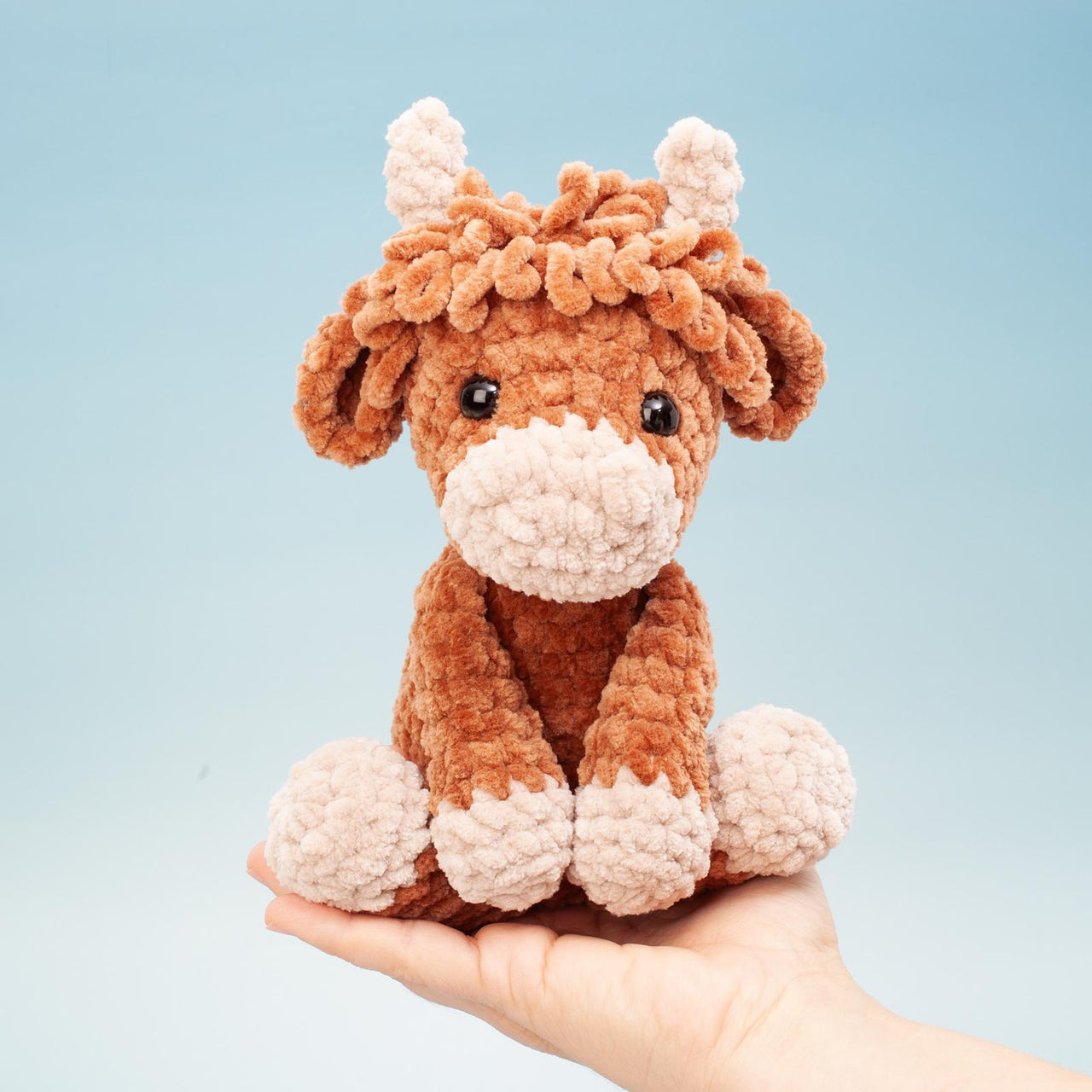 Highland Cow Amigurumi Crochet Pattern