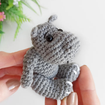 Crochet hippo pattern