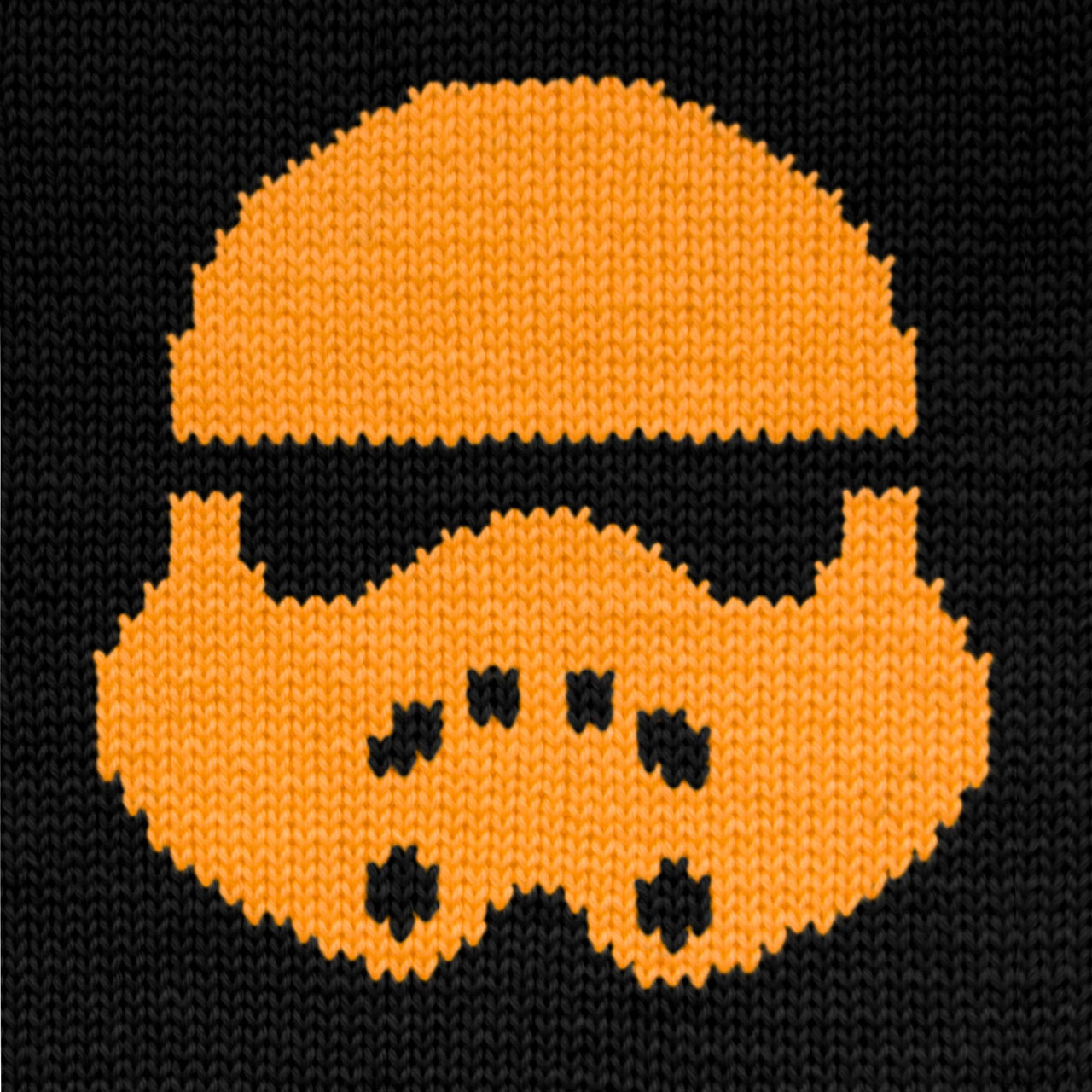 Stormtrooper Helmet Knitting Chart