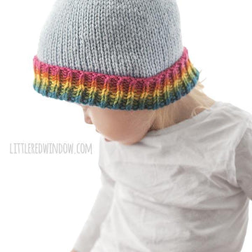Rainbow Brim Hat