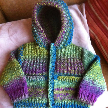 Marbled Baby Hoodie