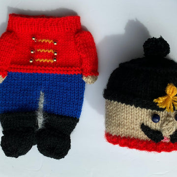 Nutcracker Gift Jar Covers