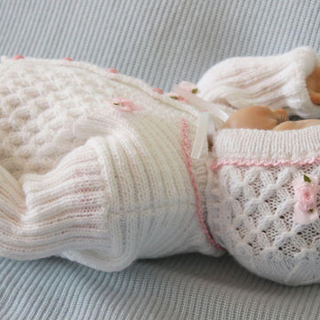 Baby Bonnet Knitting Pattern