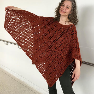 Crochet Poncho Pattern: Perks-Me-Up Poncho