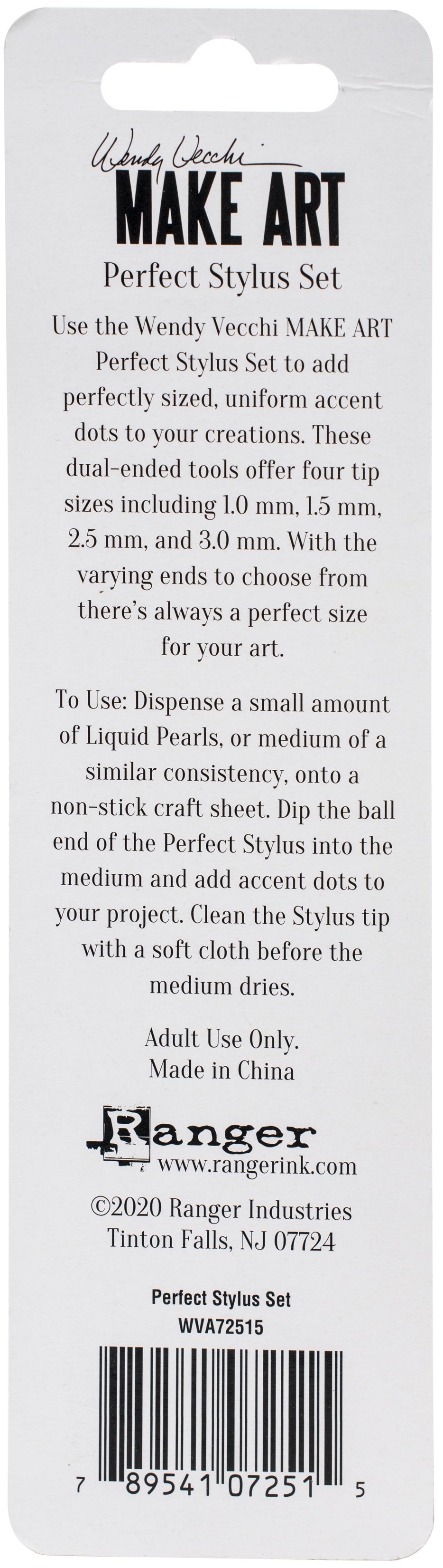 Ranger Wendy Vecchi Make Art Perfect Stylus Set - 621843
