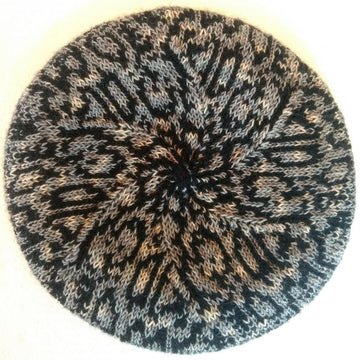 Animal Print Beret #117