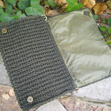 Fashionable bobble flap bag