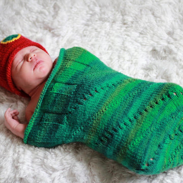 Knitted Hungry Caterpillar Sleep Sack