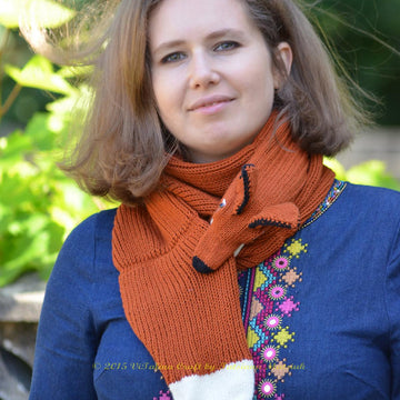 Red Foxy Scarf