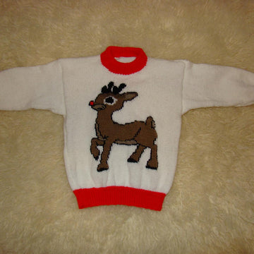 Christmas Rudolph Reindeer Jumper #1