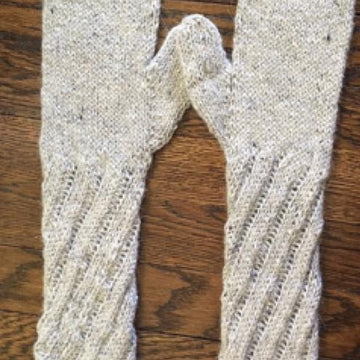 Swirly Girly Mittens